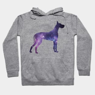 great dane galaxy dog Hoodie